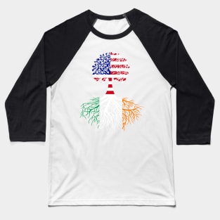 Family Tree - Irish Roots Baseball T-Shirt